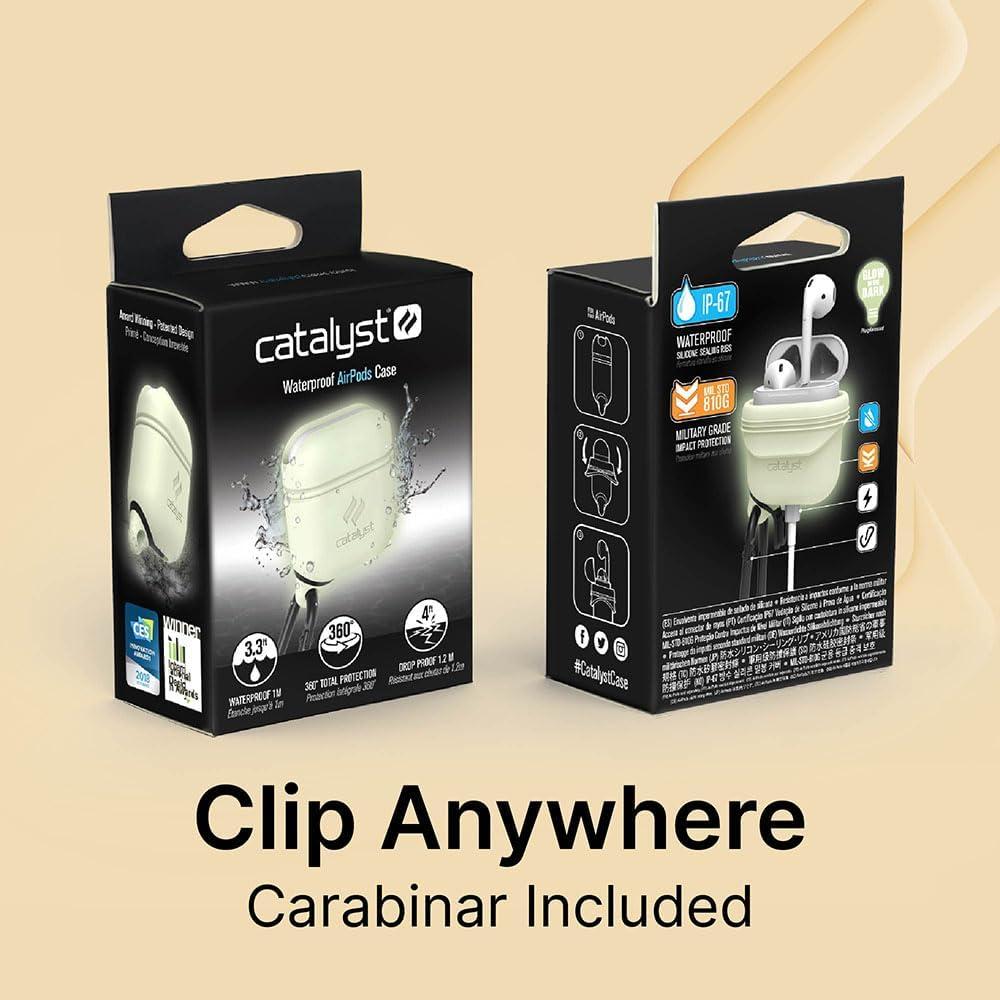 Funda Impermeable Catalyst para AirPods Gen 1 y 2 - USB-C