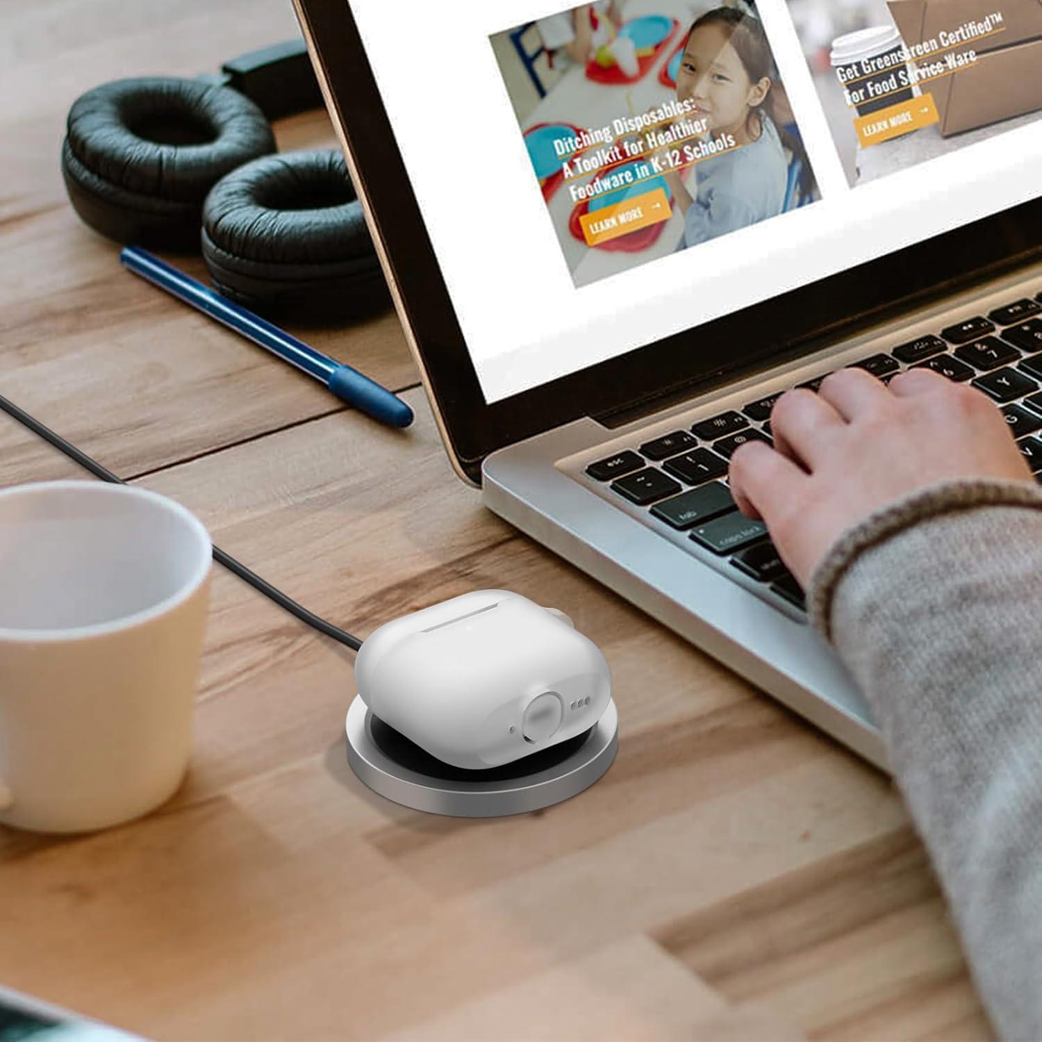 Funda de Silicona para AirPods 4 Vanjua con Kit de Limpieza