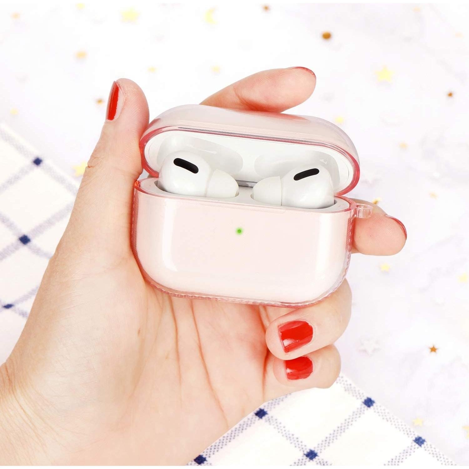 Funda Protectora KOREDA Rosa para AirPods Pro 1ª y 2ª Gen