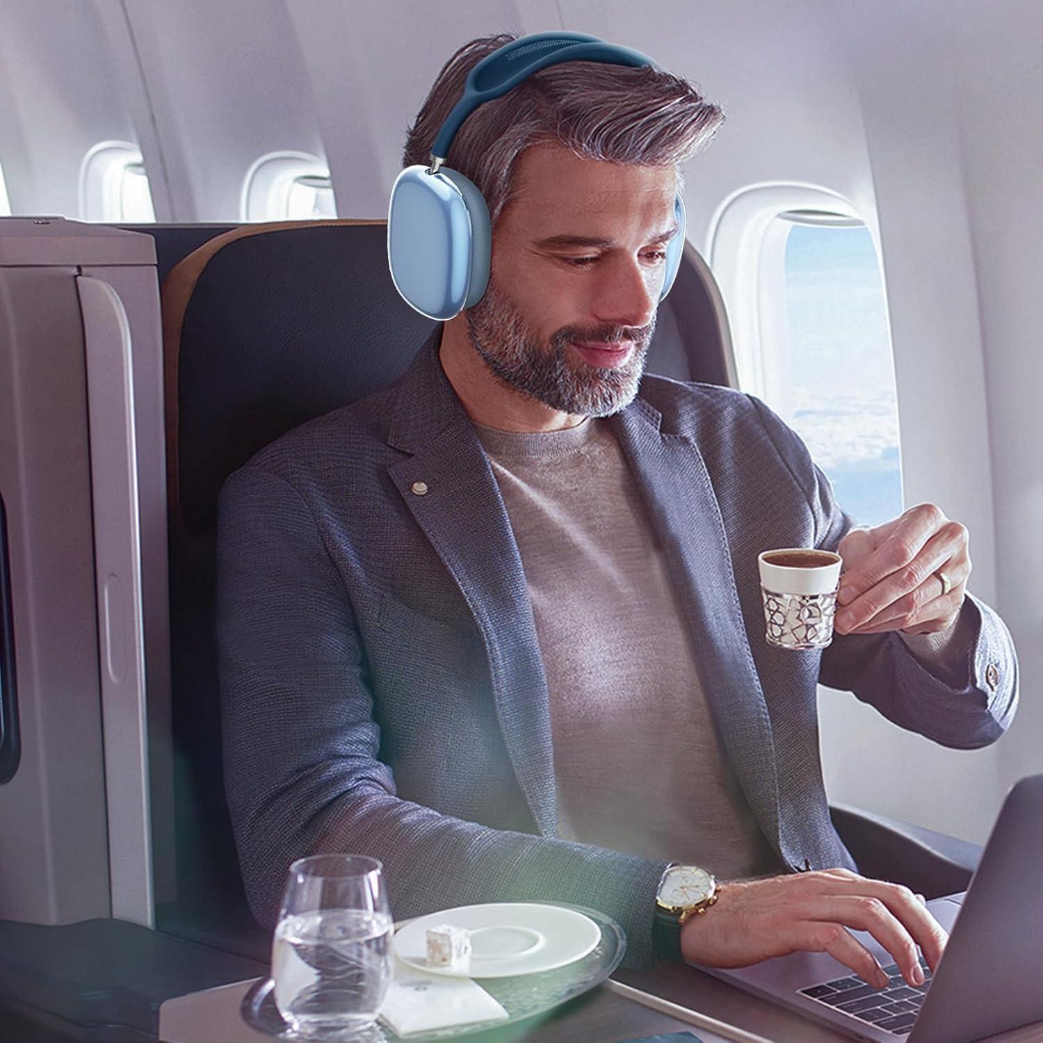 Funda Fintie Transparente para Auriculares AirPods Max TPU