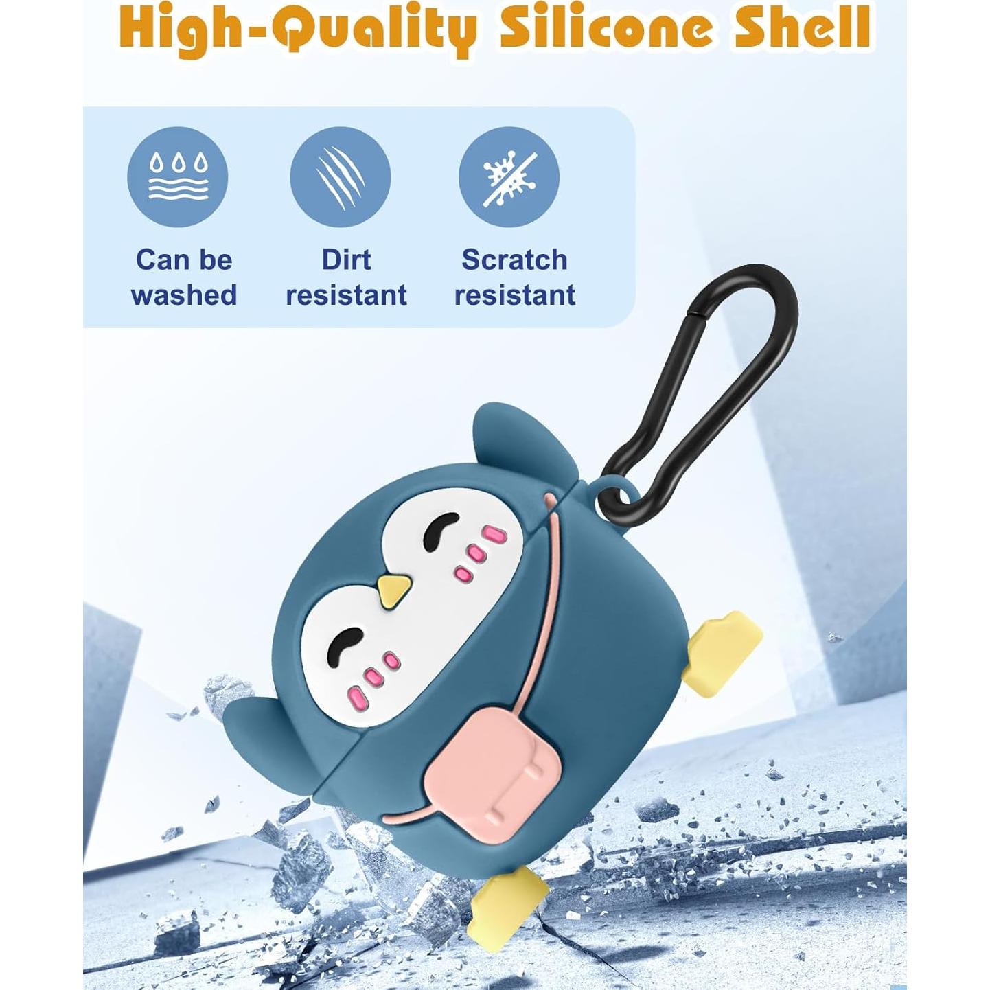 Funda Silicona Pingüino Boaretiu para AirPods 4ta 2024