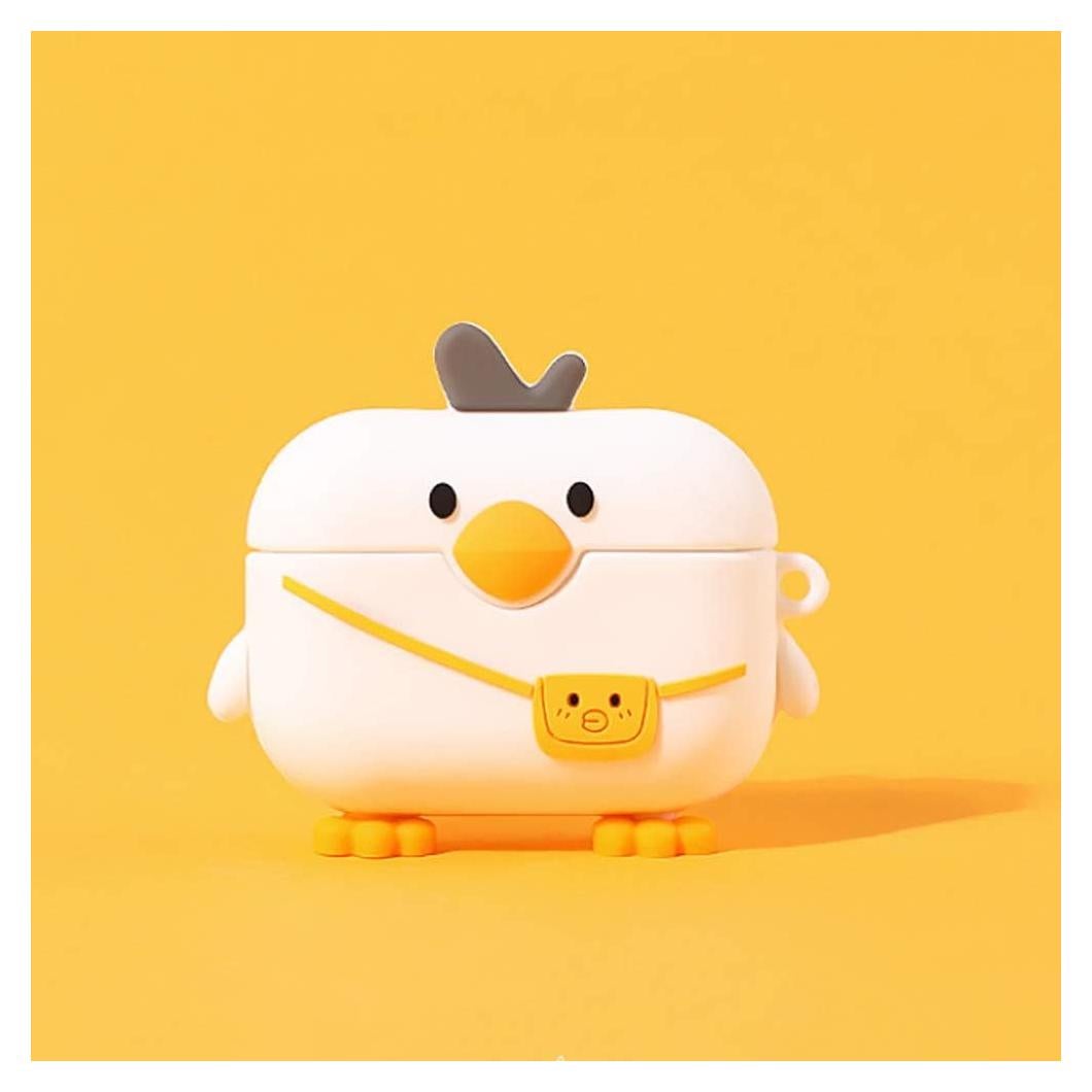 Funda Silicona Protectora Kawaii Pato para AirPods Pro