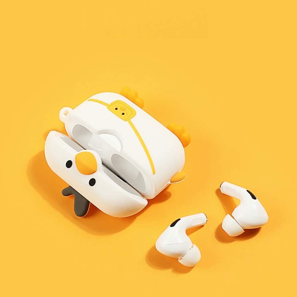 Funda Silicona Protectora Kawaii Pato para AirPods Pro