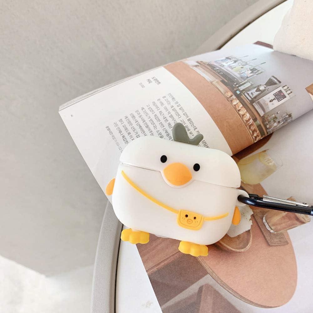 Funda Silicona Protectora Kawaii Pato para AirPods Pro