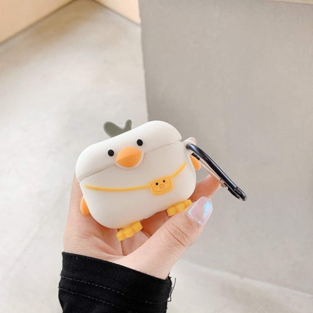 Funda Silicona Protectora Kawaii Pato para AirPods Pro