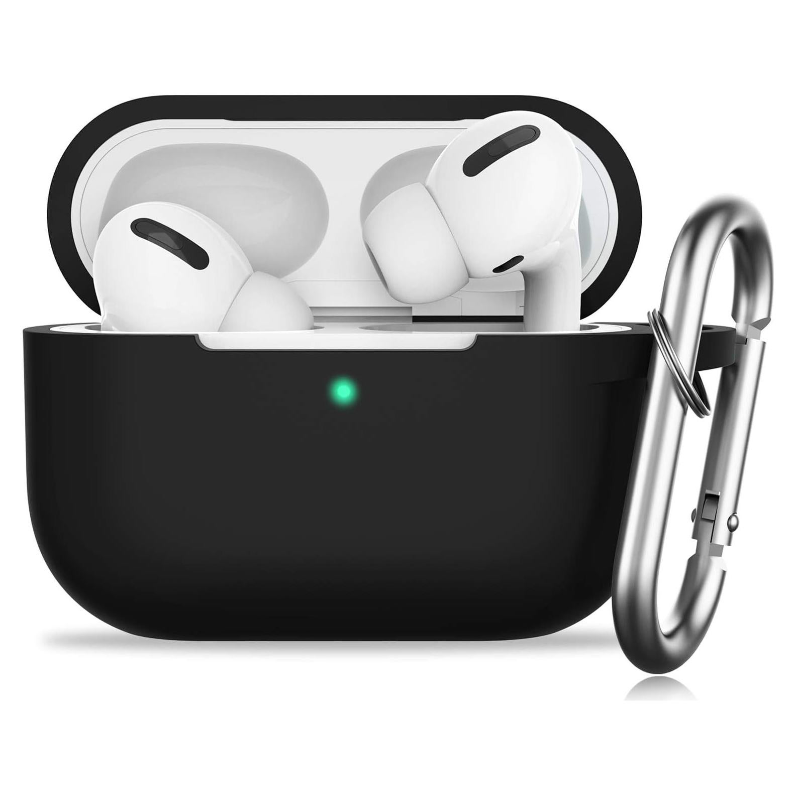 Funda de Silicona Protectora GMUDA para AirPods Pro 1/2 - Negro