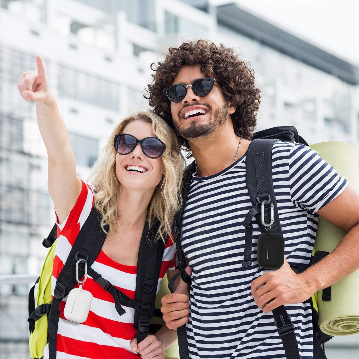 Funda de Silicona Protectora GMUDA para AirPods Pro 1/2 - Negro