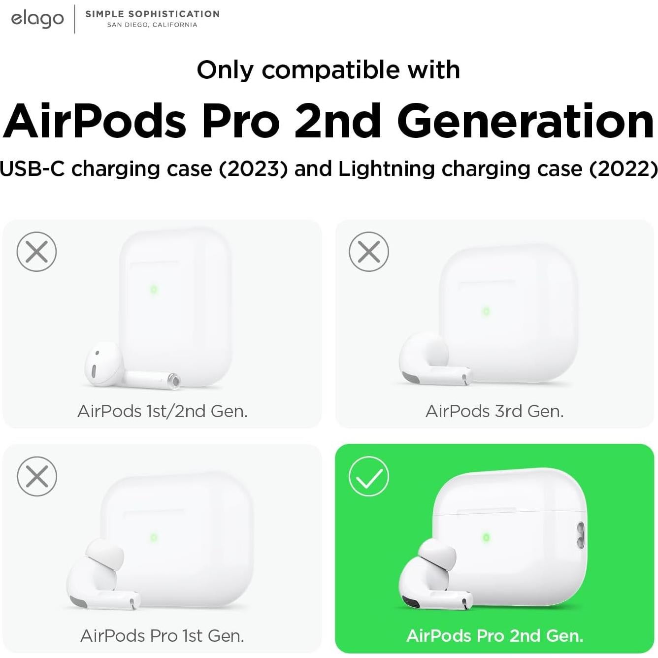Estuche elago Ice Cream para AirPods Pro 2 - Arándano
