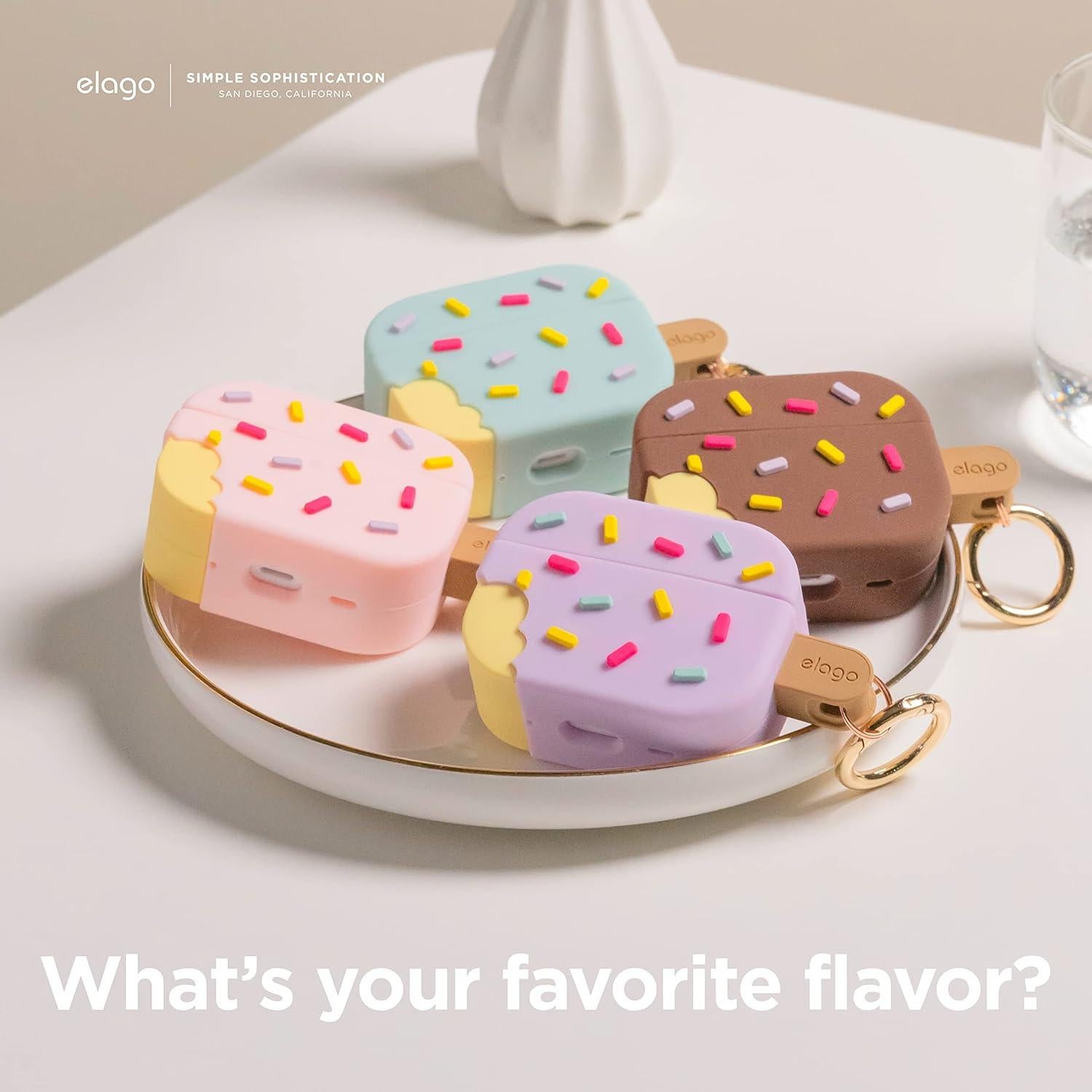 Estuche elago Ice Cream para AirPods Pro 2 - Arándano