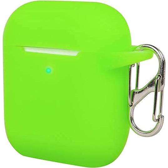 Funda de Silicona Felony Verde Neón para AirPods 1 y 2