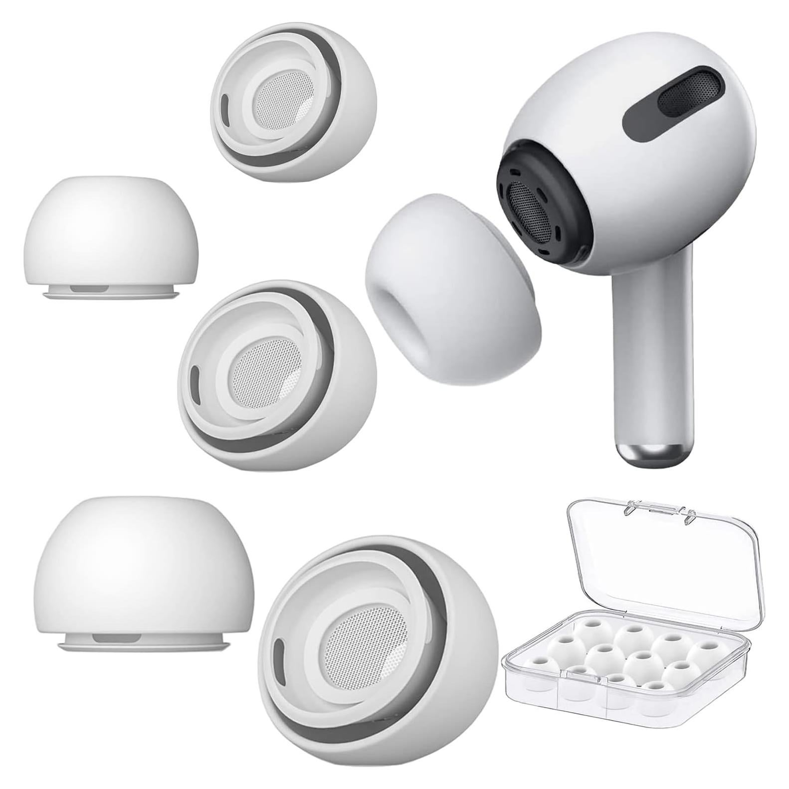 Puntas de Silicona W&Y para AirPods Pro 1ra y 2da Gen - 6 Pares