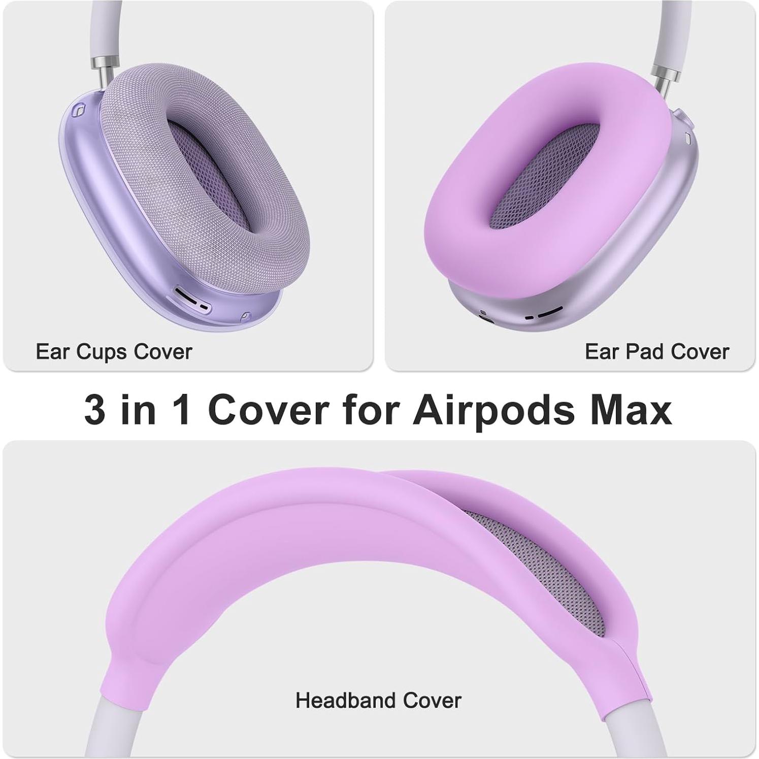 Funda Vancle para AirPods Max - Silicona Suave Antirayaduras