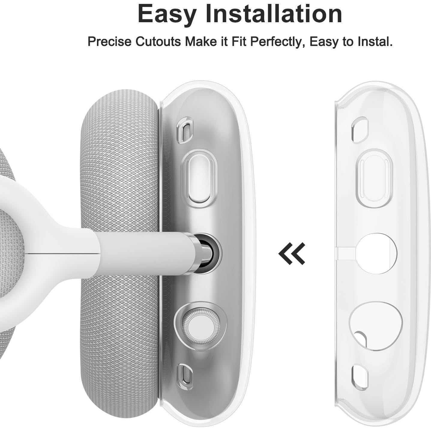 Funda de Silicona Meliya para Auriculares AirPods Max 2024/2020