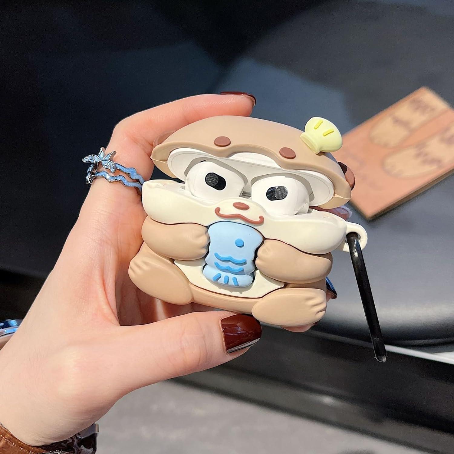 Funda Silicona Nutria Bebé Kawaii para Airpods Pro/Pro2