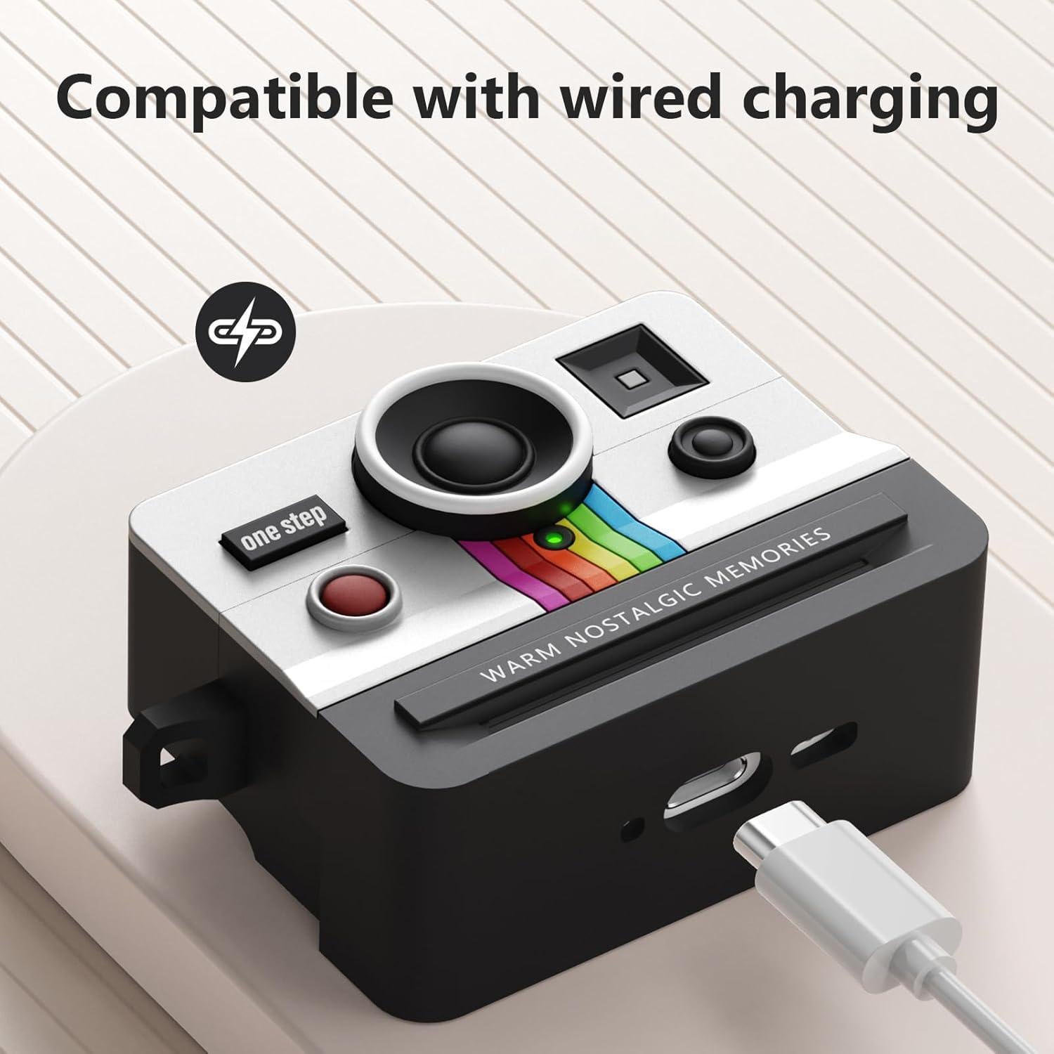 Funda de Silicona para Apple AirPods Pro 2 - Kerle - Nubes Blancas