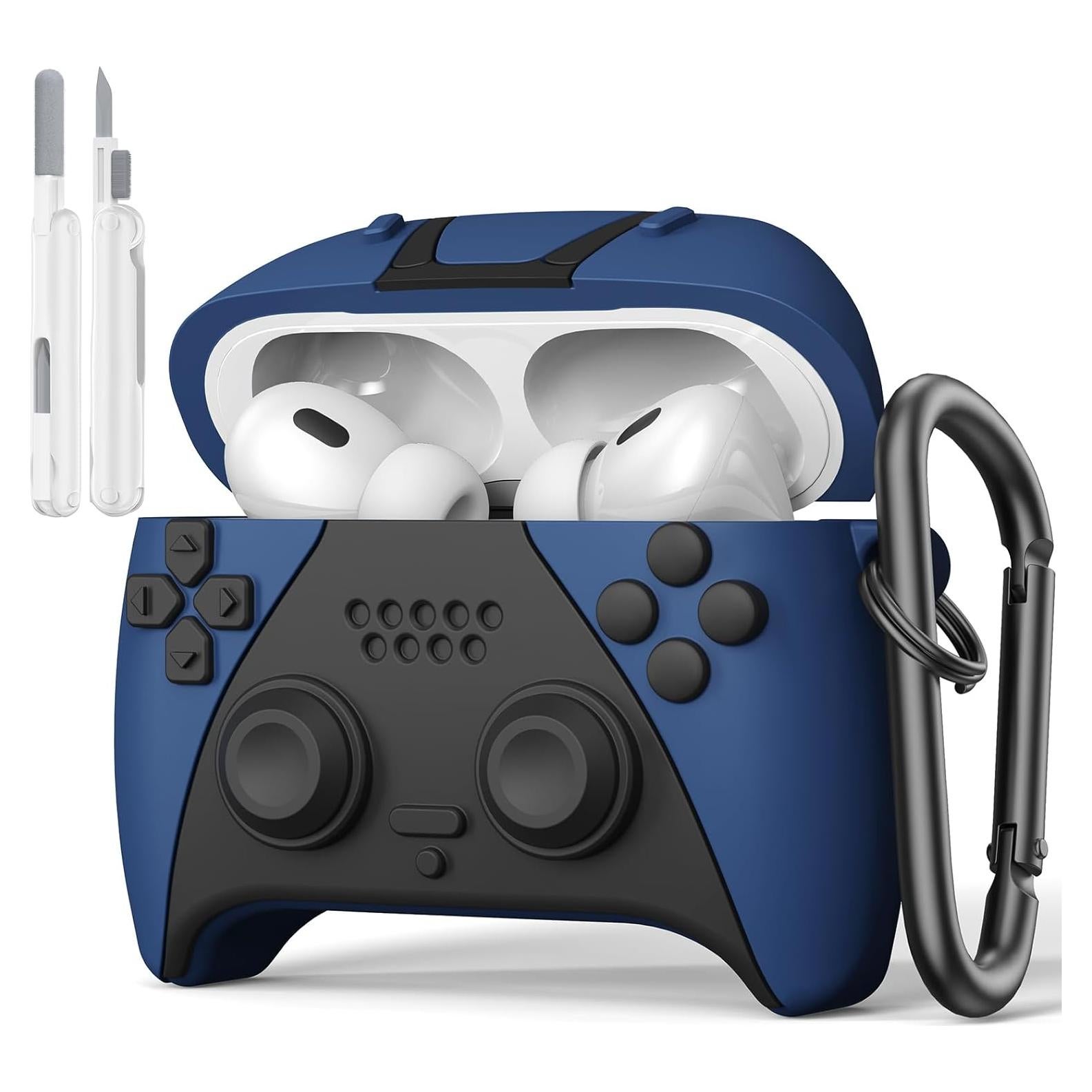 Funda Silicona KOREDA para AirPods Pro 2/1 - Azul Oscuro