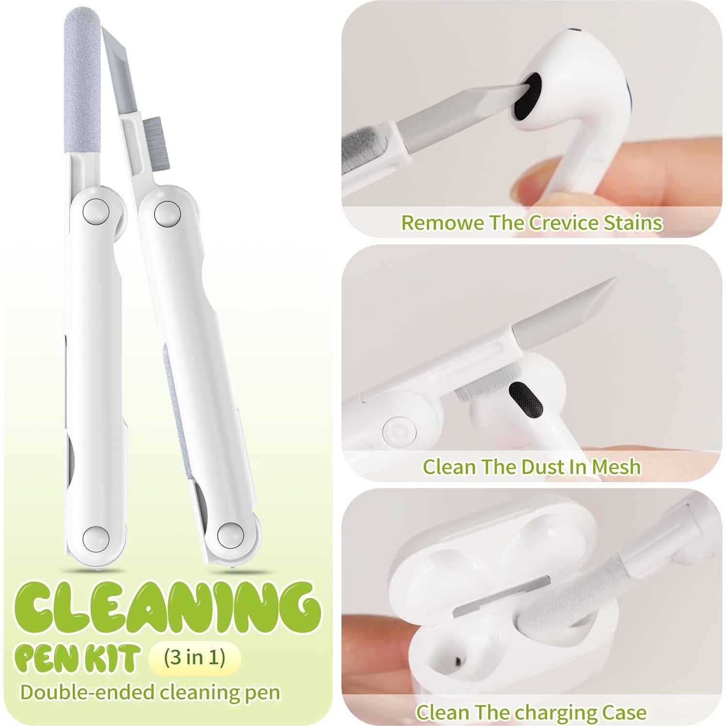 Estuche de Silicona Awofeco para AirPods 4 2024 Kawaii