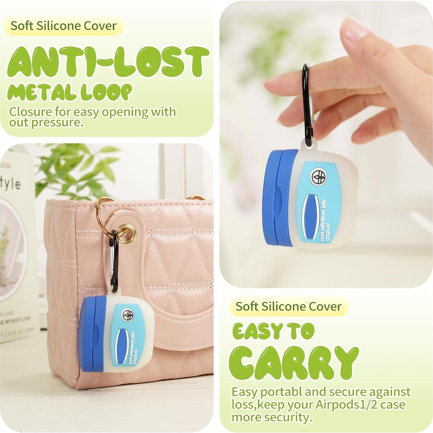 Estuche de Silicona Awofeco para AirPods 4 2024 Kawaii