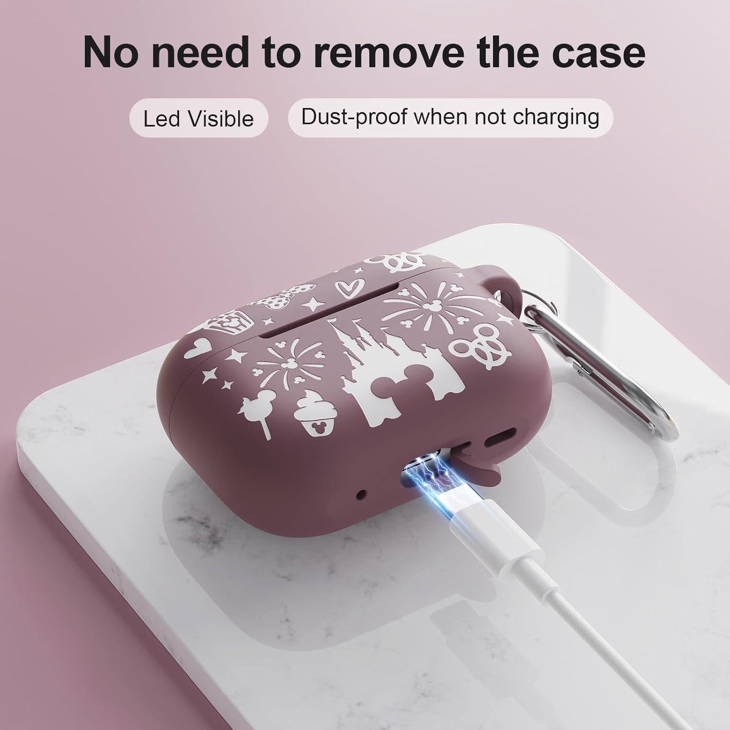 Funda Protectora de Silicona Suave para AirPods Pro BannerBlend