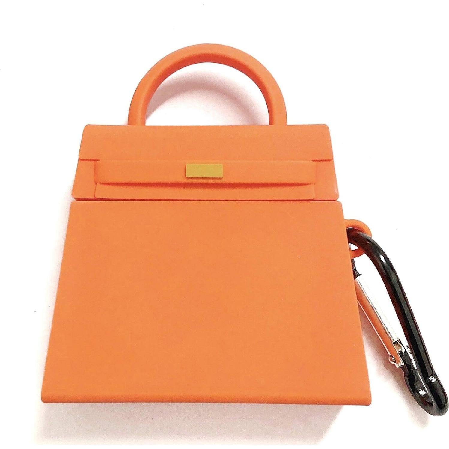 Funda de Silicona Antideslizante BONTOUJOUR para AirPods Pro - Naranja