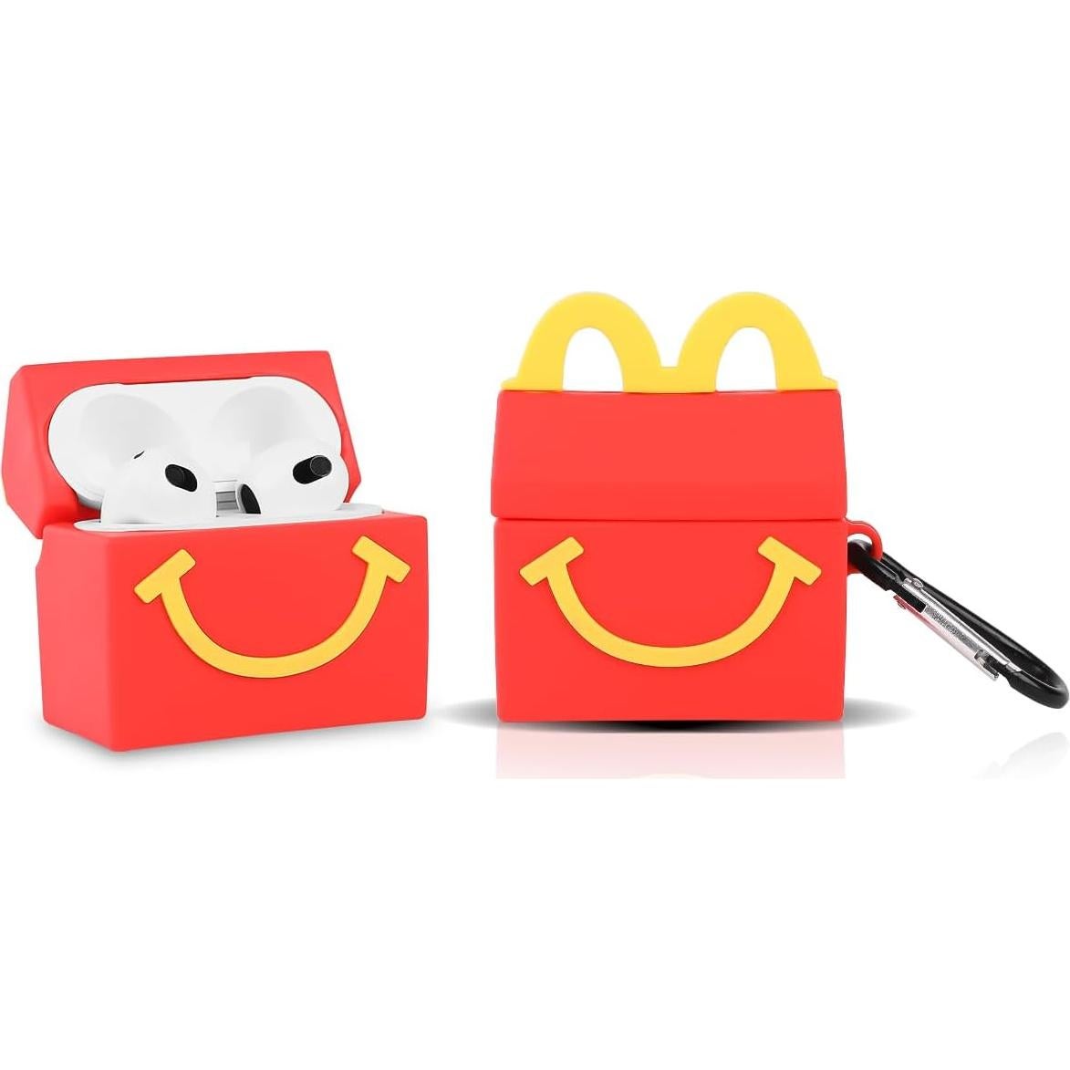 Funda de Silicona Suublg para Airpods 3 - 3 Pack con Llavero