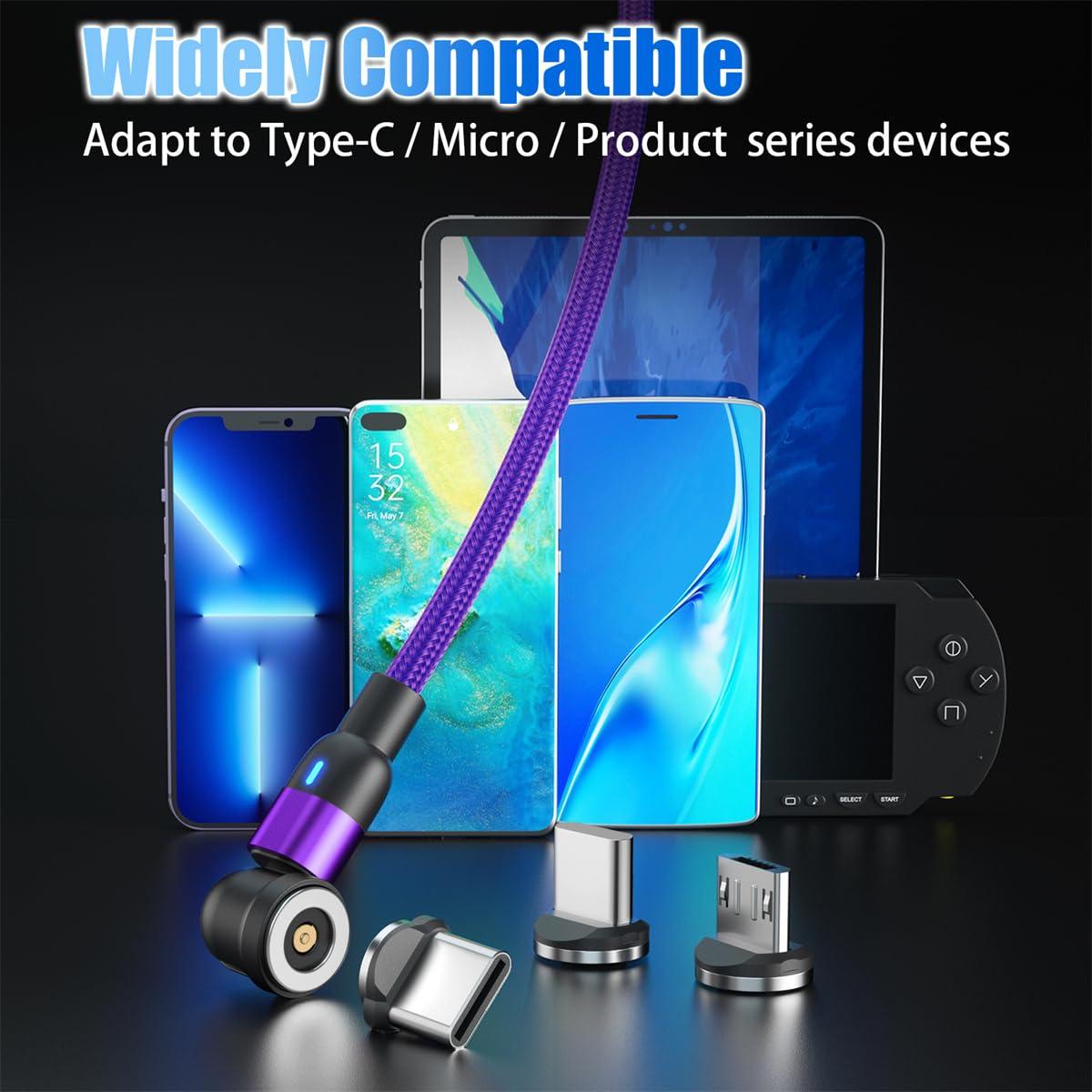 Cable de Carga Magnético 3 en 1 EndlesShine 0.91m 1.83m 1.83m