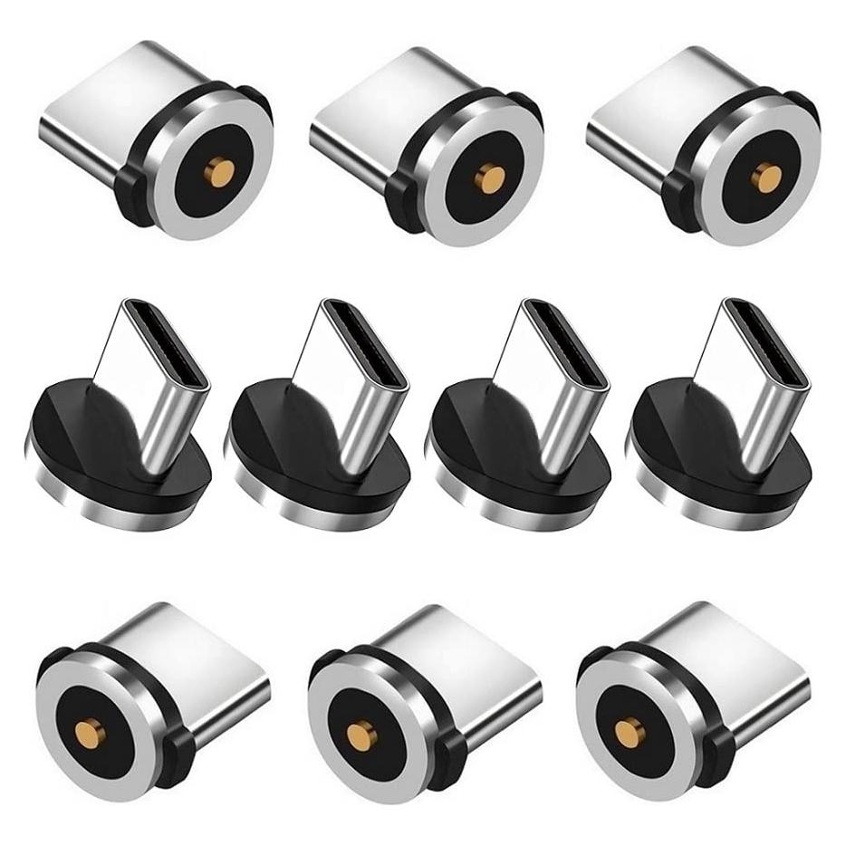 Consejos de Carga Magnética Tipo-C Raosky 10 Piezas