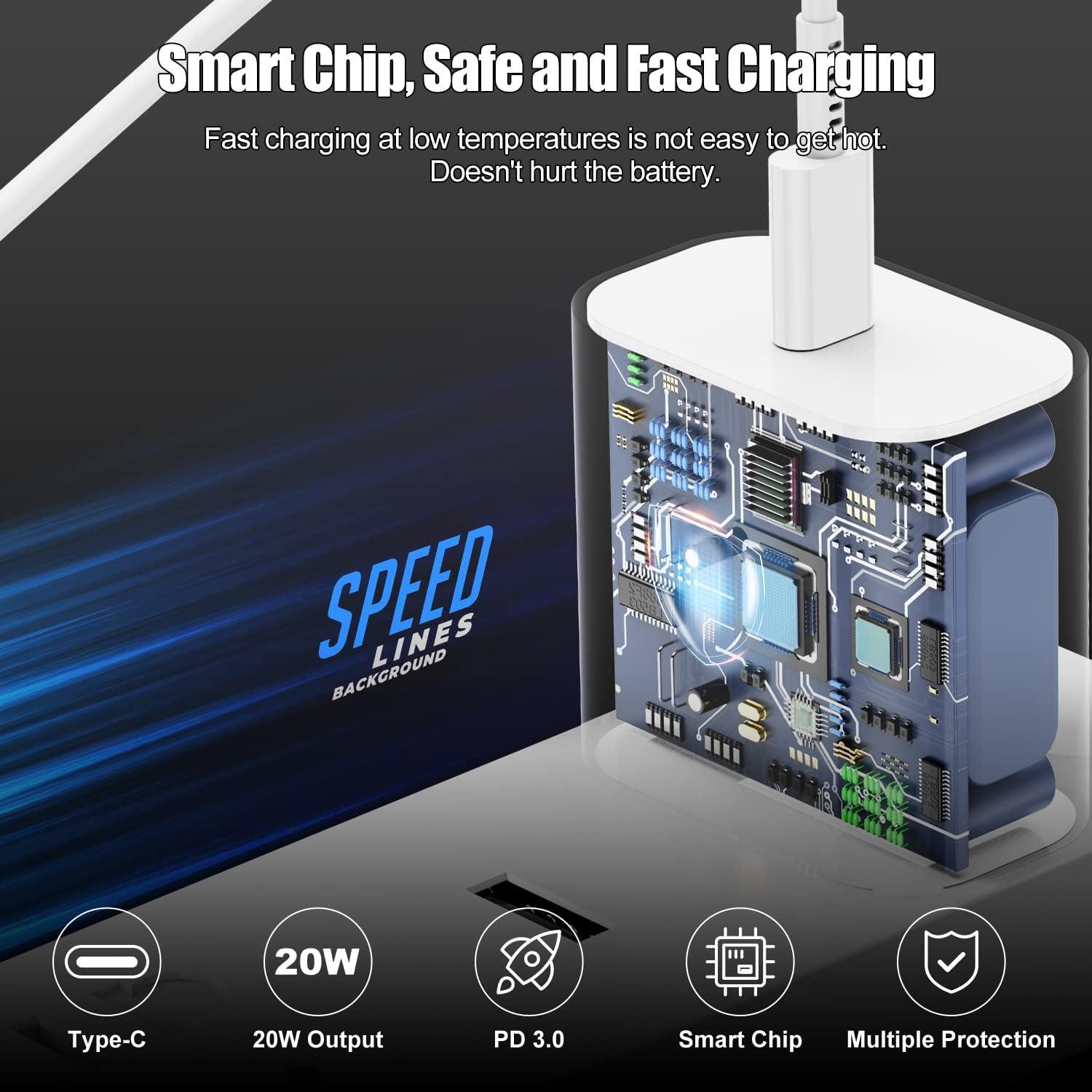 Cargador Magnético 3 en 1 USB C 20W para iPhone y Apple Watch