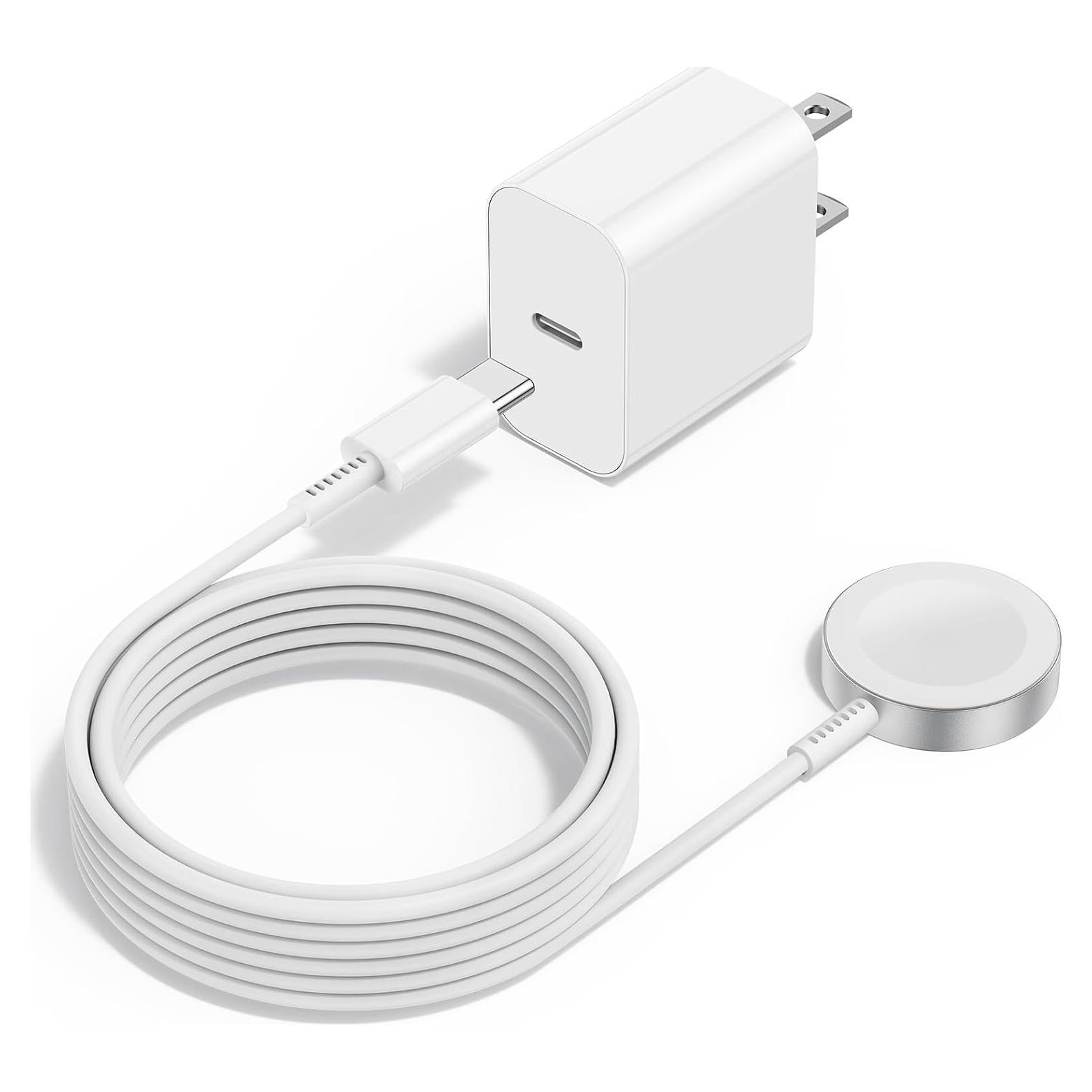 Cargador Magnético Rápido USB C para Apple Watch 6 pies