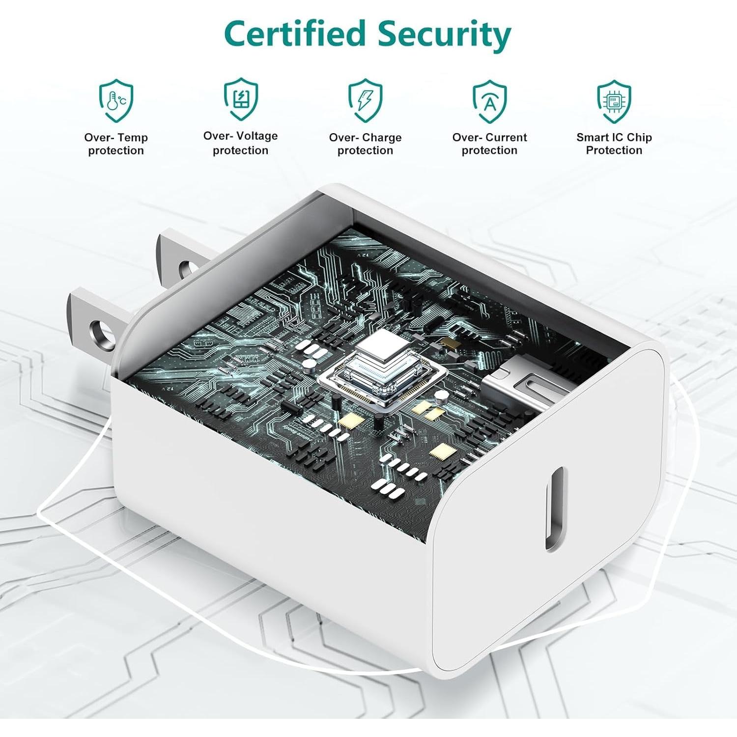 Cargador Magnético Rápido USB C para Apple Watch 6 pies