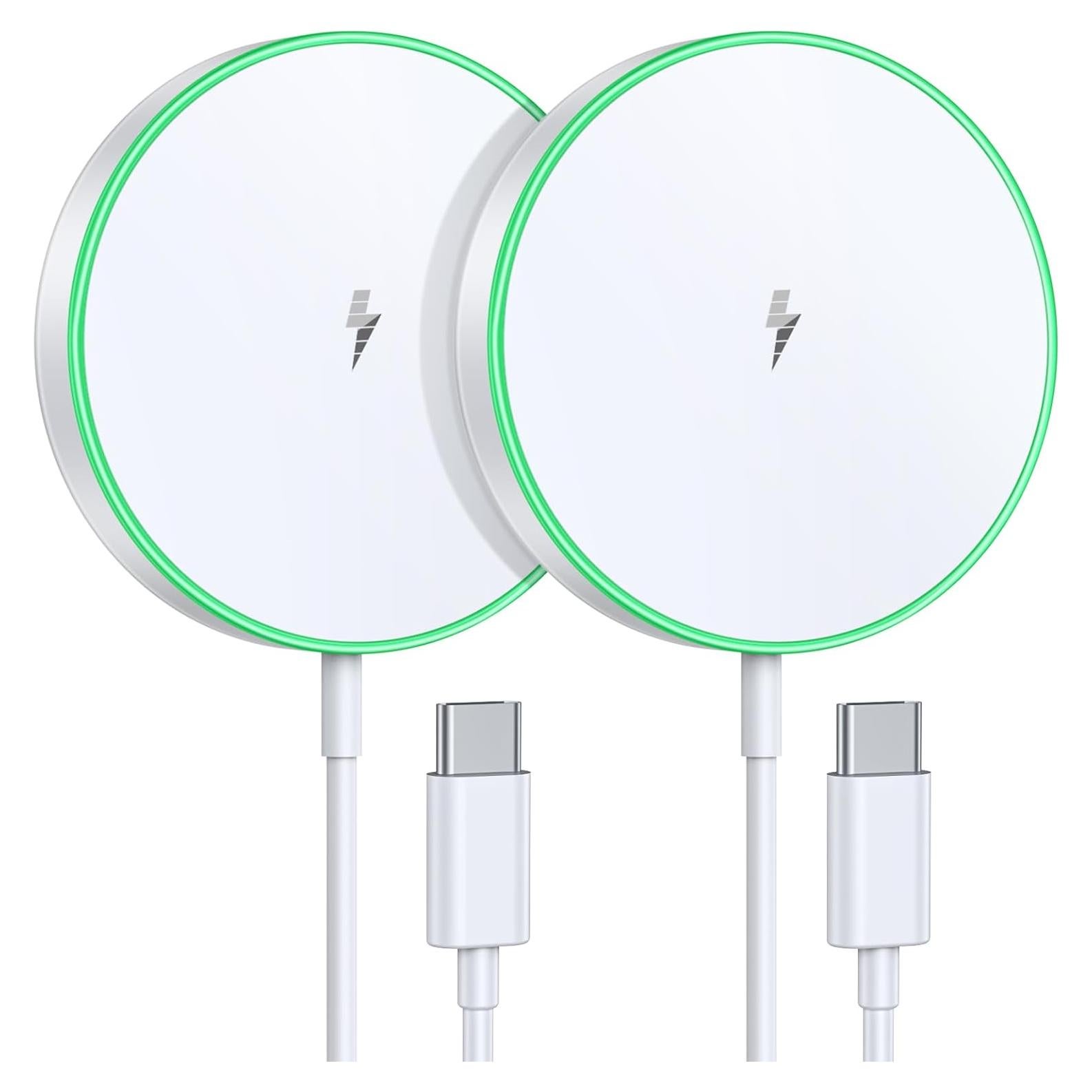 Cargador Inalámbrico Magnético 15W Base Rápida para iPhone