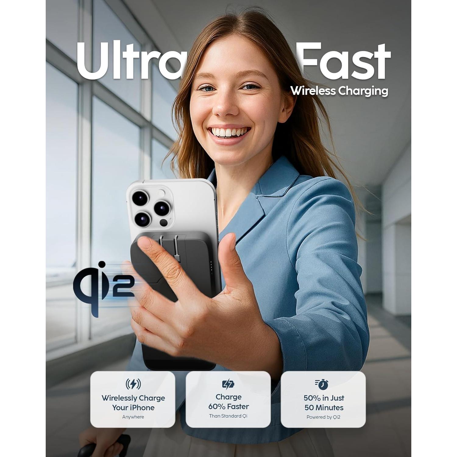 Cargador Inalámbrico 3 en 1 myCharge EcoHub para Apple