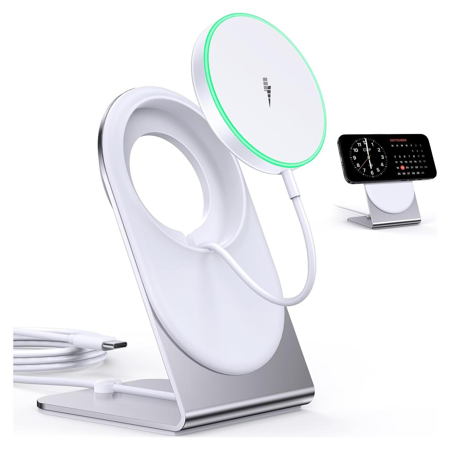 Soporte Cargador Inalámbrico Magnético 15W Shen Zhen - iPhone 16/15/14/13/12