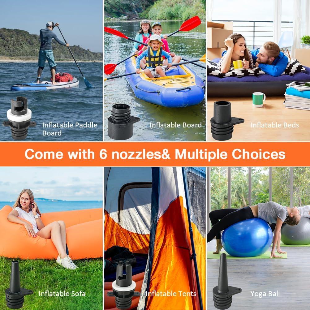 Bomba Eléctrica SUP Karltion 20 PSI Doble Etapa Turquesa