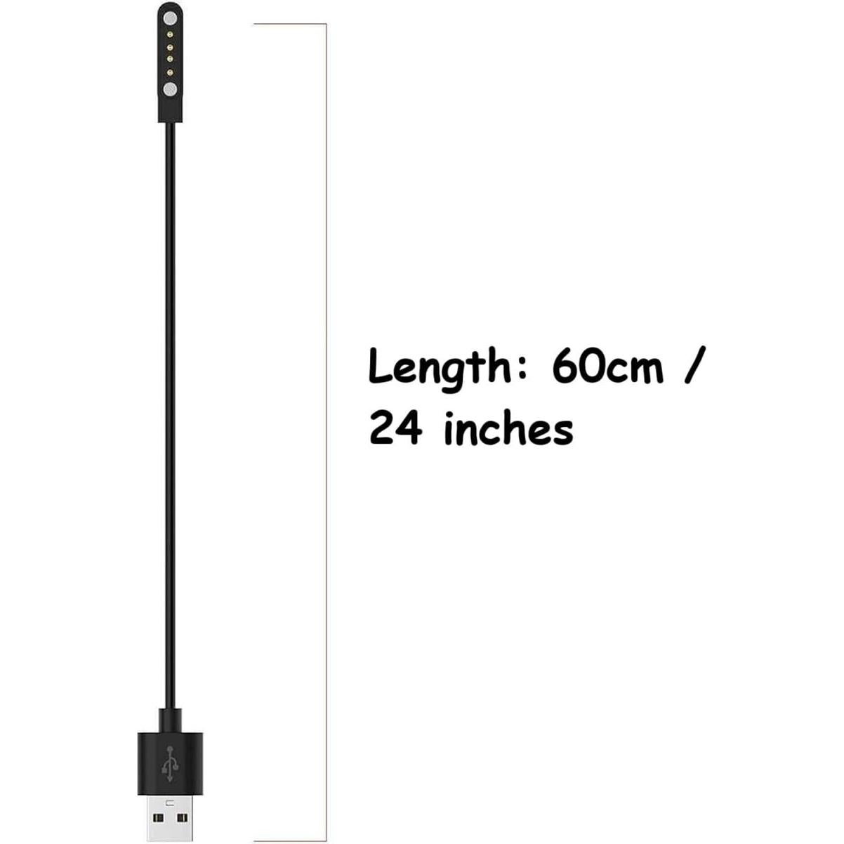 Cable de carga magnético Haourlife 60cm para auriculares