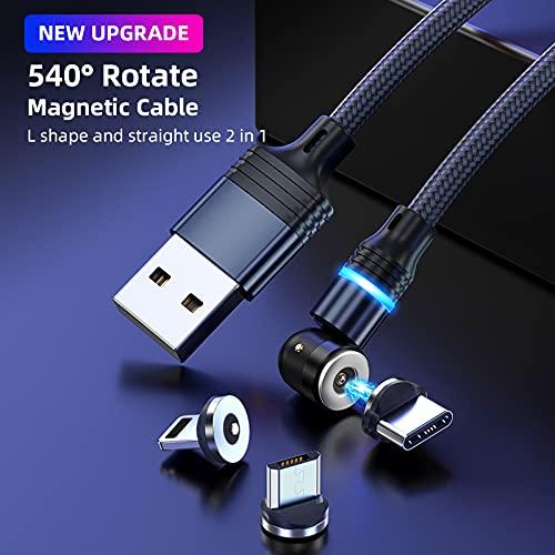 Cable de Carga Magnético 5-Pack VISAGLOR 0.49-2.00 m USB