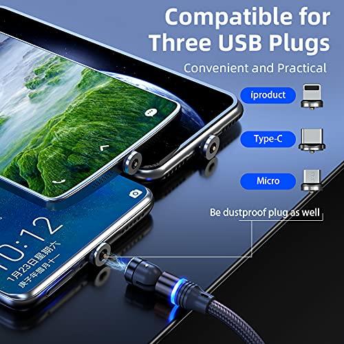 Cable de Carga Magnético 5-Pack VISAGLOR 0.49-2.00 m USB