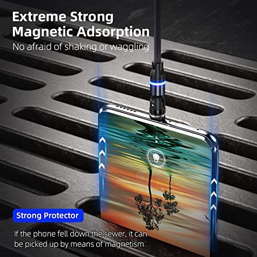 Cable de Carga Magnético 5-Pack VISAGLOR 0.49-2.00 m USB