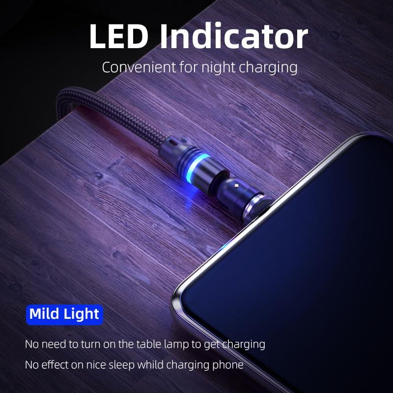 Cable de Carga Magnético 5-Pack VISAGLOR 0.49-2.00 m USB