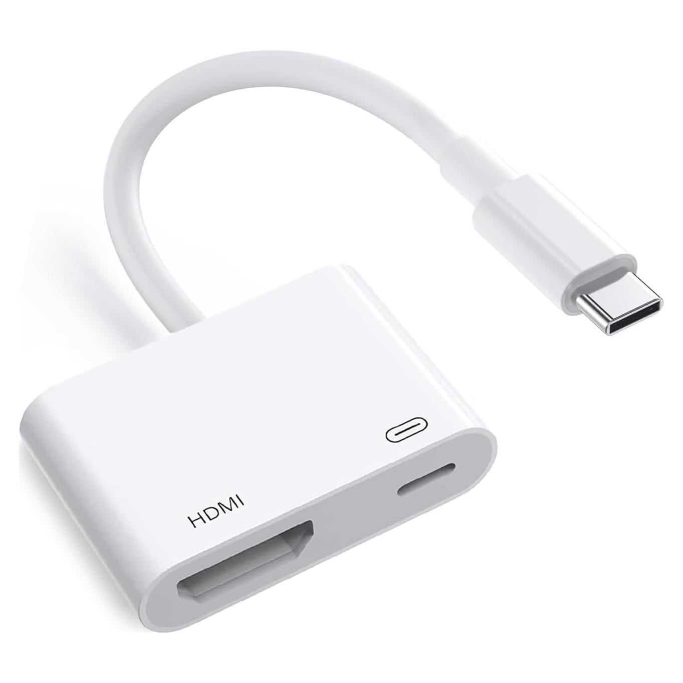 Adaptador USB-C a HDMI 4K 60Hz Wahbite para iPhone 15/16
