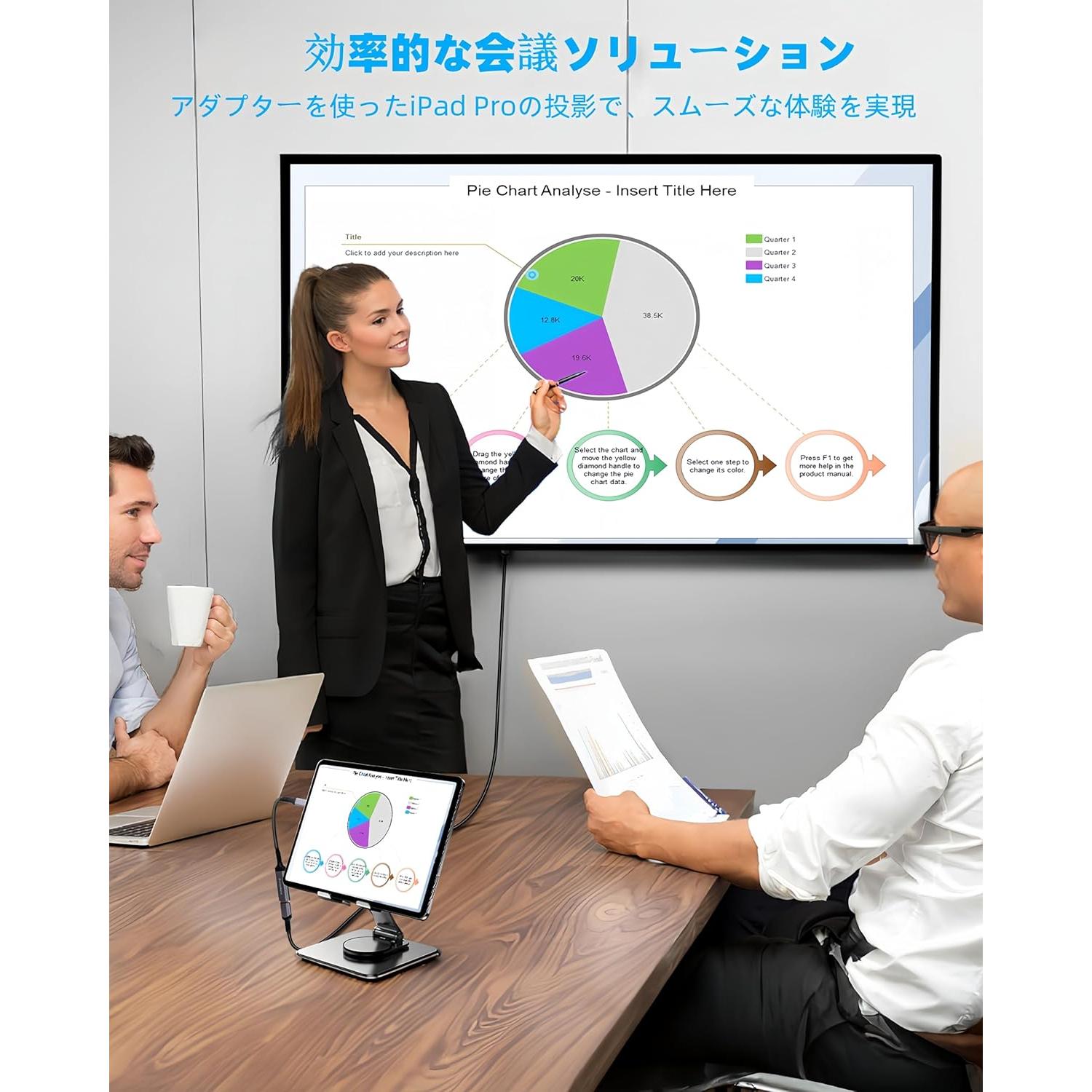 Adaptador USB C a HDMI Sniokco 4K 30Hz 0.20m Gris