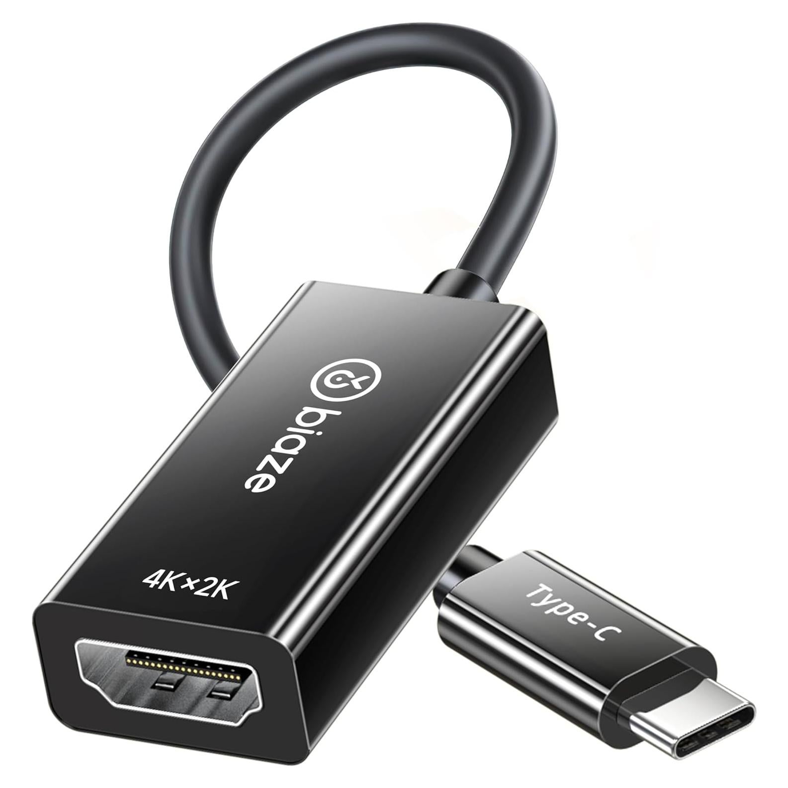 Adaptador USB C a HDMI 4K Biaze con HDR Dinámico 32g