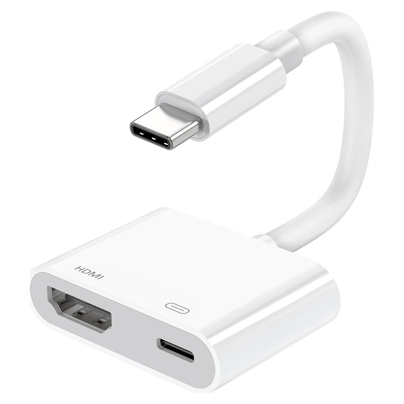 Adaptador USB C a HDMI SUPVOL 4K para iPhone 15/16 y MacBook