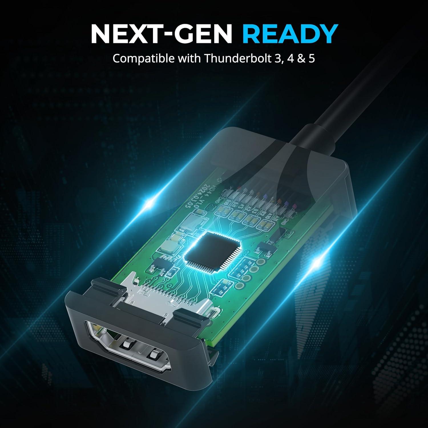 Adaptador HDMI a USB C Sabrent DA-CH4K 4K 60Hz Aluminio