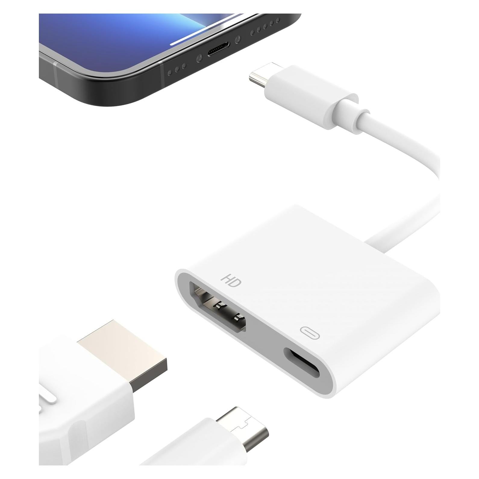 Adaptador USB C a HDMI AIRSKY 4K 60Hz para iPhone 15/16