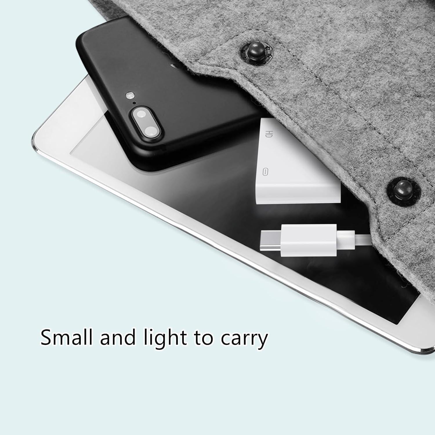 Adaptador USB C a HDMI AIRSKY 4K 60Hz para iPhone 15/16