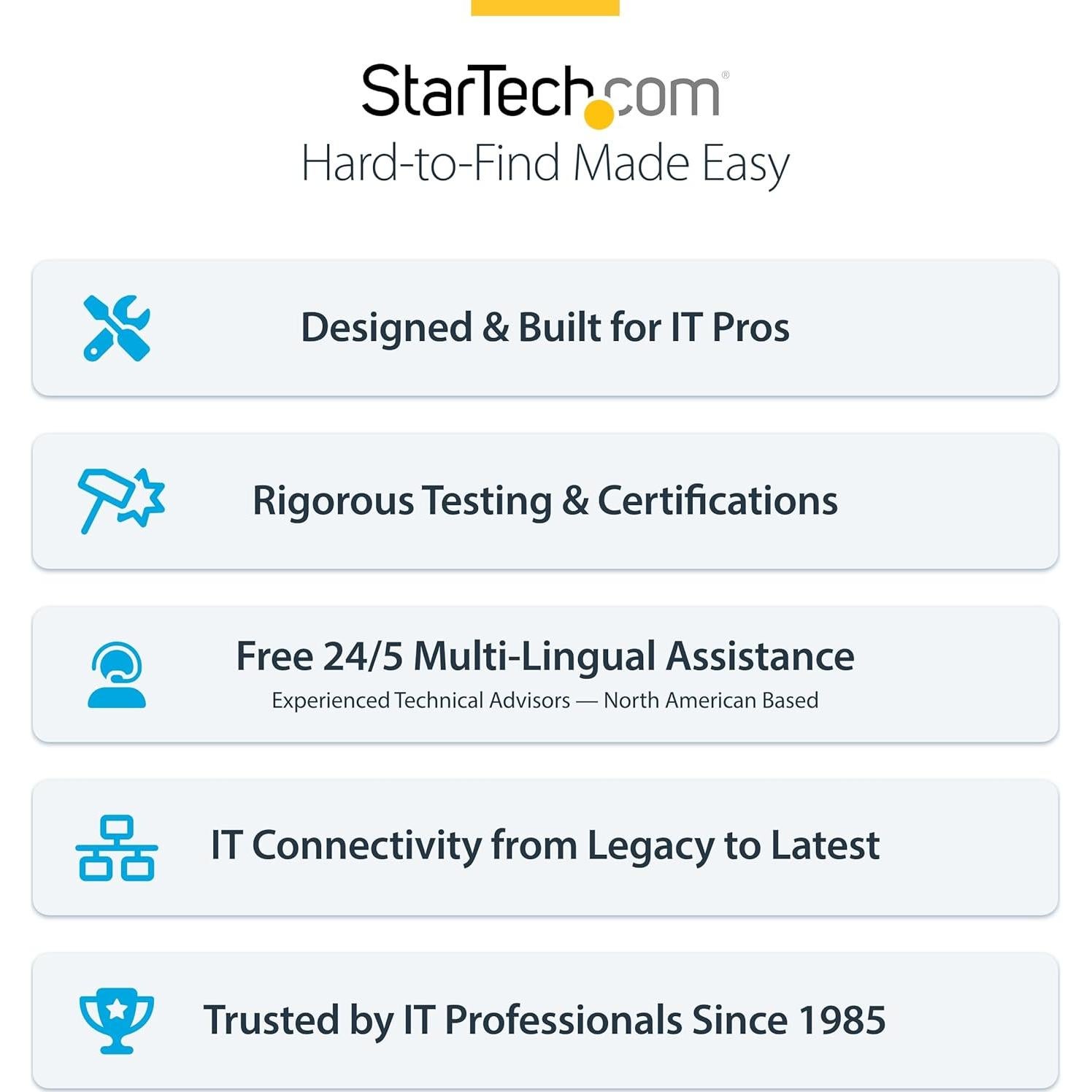 Adaptador USB-C a HDMI StarTech 4K 60Hz HDR10 Compacto