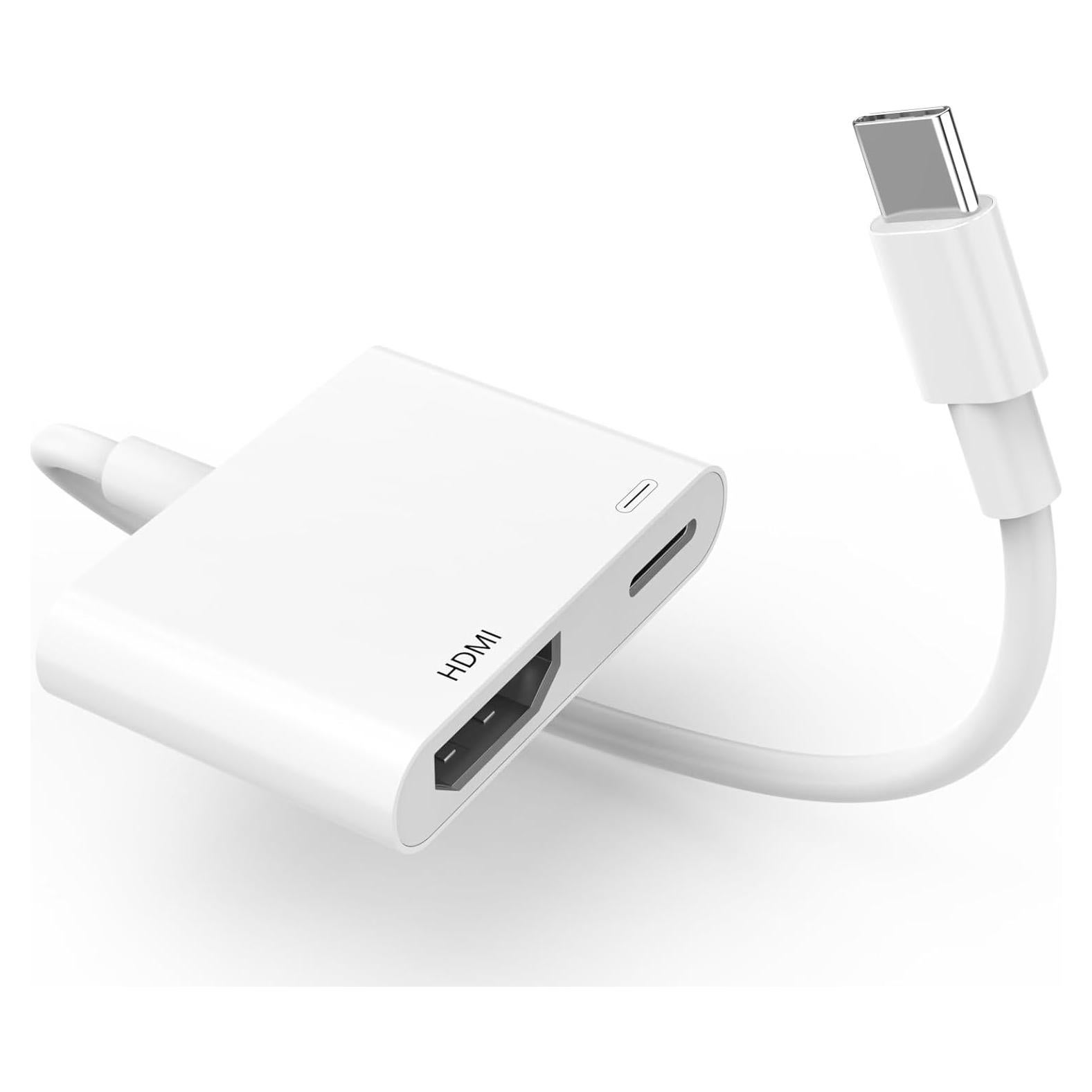 Adaptador USB-C a HDMI 4K 60Hz Apple MFi para iPhone 16/15