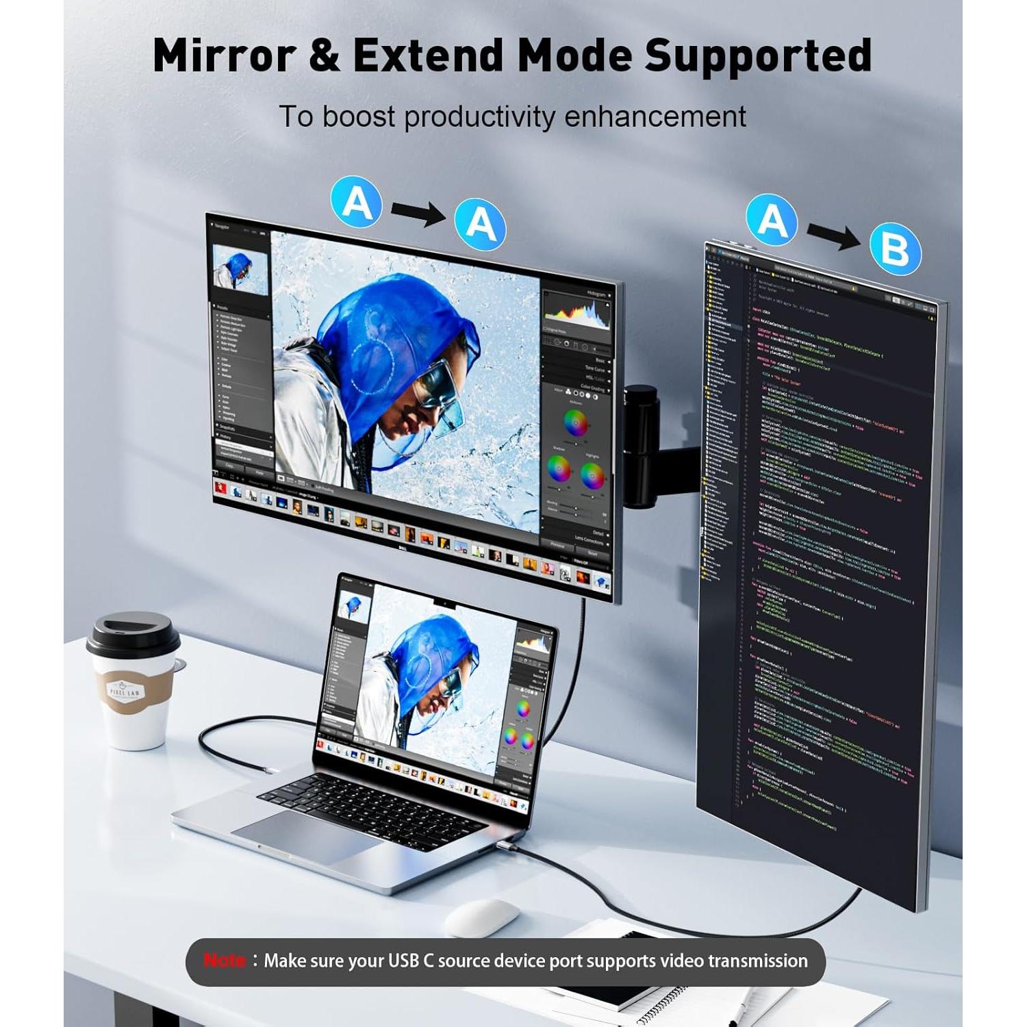 Cable USB-C a HDMI 1.83m SWITCHFLUX 4K 60Hz Alta Velocidad