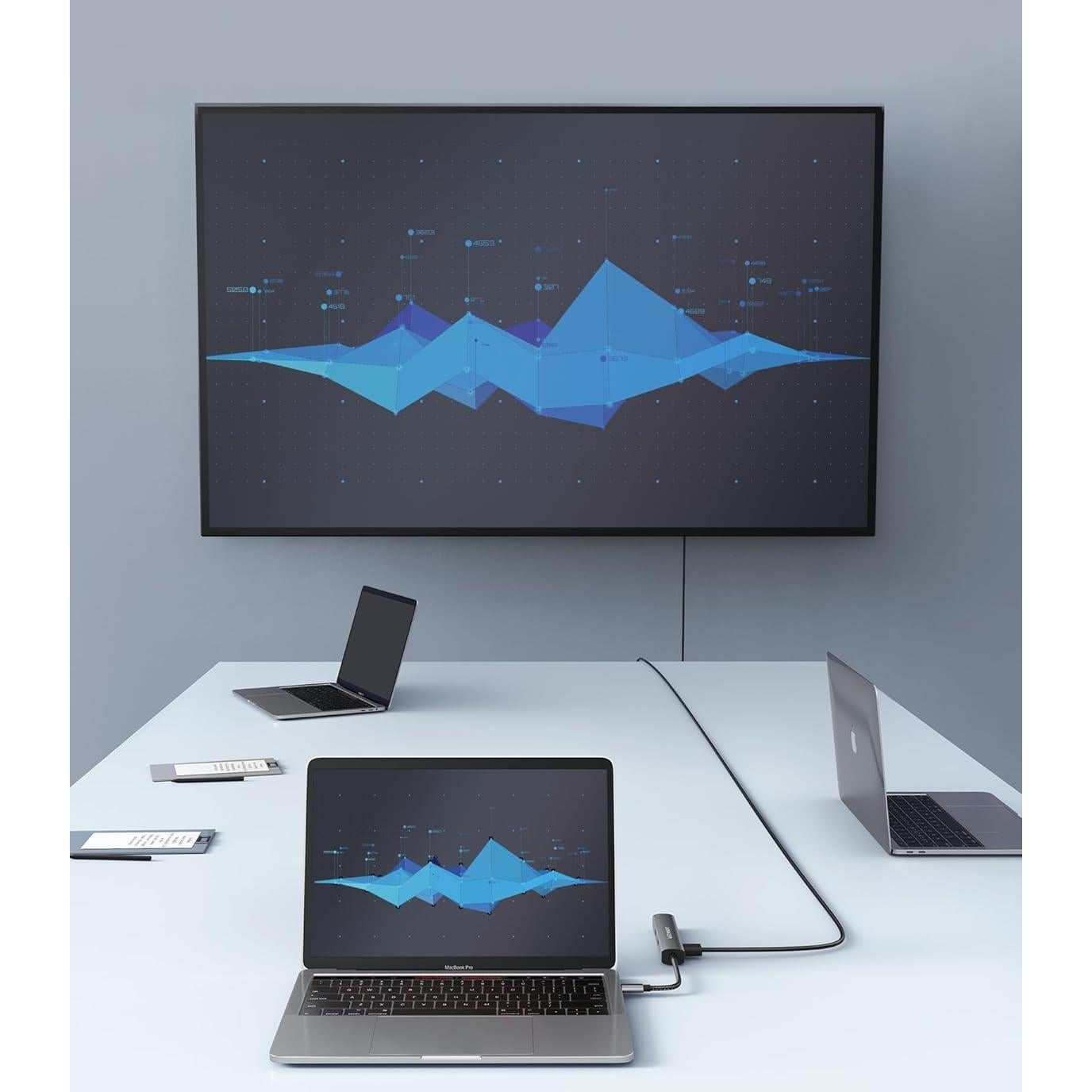 Adaptador Hub USB-C Anker A8338 5 en 1 HDMI 4K Ethernet